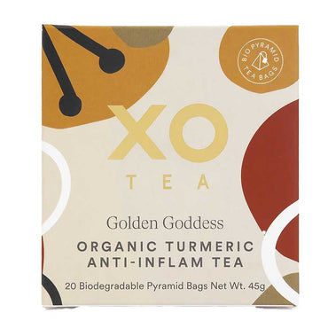XO Tea Turmeric Anti-Inflam Organic 20 bags